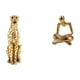 thumbnail image 1 of Escultura De Pensador De Guepardo Abstracto Dorado, Figura Decorativa Para Centro De Mesa, Adorno Para Oficina, Hogar, Sala De Estar., 1 of 8