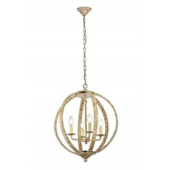 Living District Marlow Collection Pendant Weathered Dove Finish