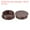 Dark Brown, variant on Uxcell Plastic Hole Plug, Flush Type Round Hole Plugs Cover Snap in Locking Hole Tube White 2"