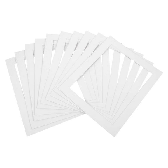 Masteelf 20pcs Cut Photo Frame Mats Pre cut Matting for Pictures