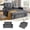 Darkgrey, variant on 54'' Sleeper Sofa Bed, Convertible Pull Out Couch Futon for for Living Room,Apartment (Black) Side Desk, USB Ports, Cup Hold, Velvet Fabric, Adjustable Backrest, Easy Assembly