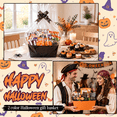 24 Pack Orange Black Boo Basket For Gifts Empty Bulk - Walmart.com