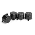 thumbnail image 2 of Replacement Aluminum Alloy Buttons for PS4 Game Controller (Black), 2 of 4
