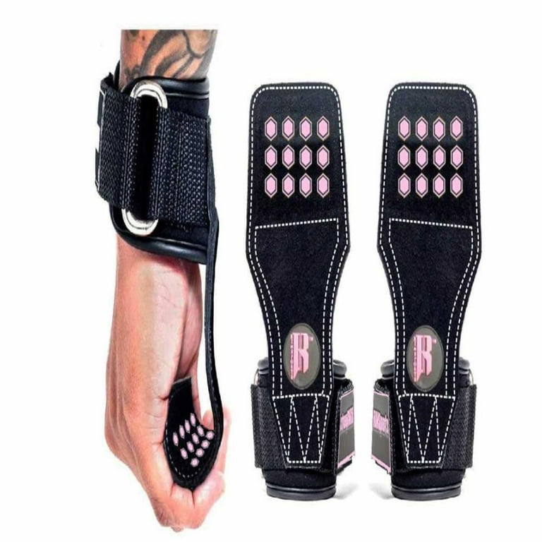 RIMSports Gym Weight Lifting Grips Straps Training Wrist Support for Workout Walmart