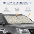 thumbnail image 5 of Yiaed Dog Riding Skateboard Print Car Front Windshield Sun Shade,Foldable Anti-UV Car Sunshade for Front Window for Most Vehicles-Small, 5 of 5