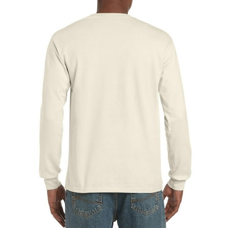 Gildan - Gildan Mens Ultra Cotton Classic Long Sleeve T-Shirt - Walmart ...
