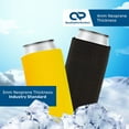 thumbnail image 2 of QualityPerfection 16 oz Can Cooler Sleeves ( 2 Unit ) 4mm Neoprene Blank Beer Drink Coolies, Thermocoolers 16 ounce Tall Boy (2, USA Waving Flag ), 2 of 6
