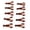Deep Brown, variant on 10pcs Fishing Soft Baits Crawfish, Realistic Color & Flexible Texture for Freshwater Saltwater Fishing, Anglers Fishing Enthusiasts Fishing Lovers Fishing Hobbyists Fishing Beginners Fishing Professi