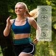 thumbnail image 5 of WATERFLY Unisex Adjustable Sports Jogging Fitness Nylon Running Waist Belt Elastic Band,Green, 5 of 8