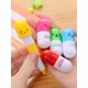 thumbnail image 3 of 5pcs/Bag Cartoon Stretchable Design Ballpoint Pen, Cute Mini Atom Ballpen, Color Random, 3 of 5