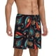 thumbnail image 2 of Fotbe Paisley1 Pantalones Cortos de Pijama para Hombre, Ropa de Dormir, Pantalones de Pijama Cortos para Hombre-Small, 2 of 6