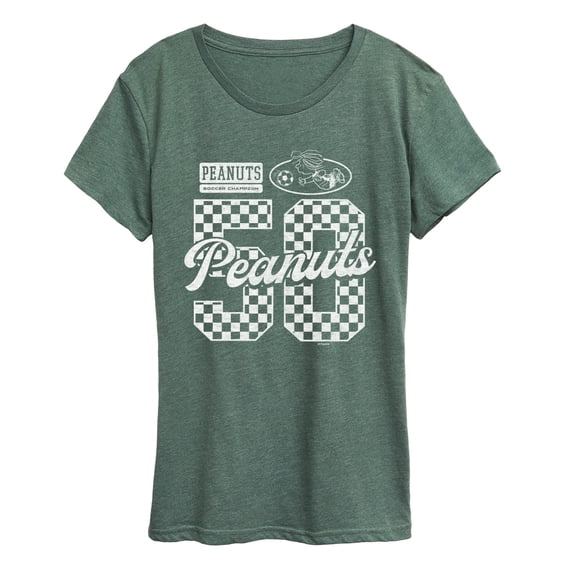 Peanuts - Patty Jersey Soccer - Women's Short Sleeve Graphic T-Shirt