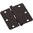 thumbnail image 3 of Bisagra para puerta National Hardware, bronce frotado con aceite, 3,5 cm, paquete de 5, 3 of 5