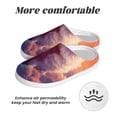 thumbnail image 6 of KLL Sunset Cloud Corgi Pattern Adult Unisex Cozy Slippers,Fuzzy Slip-on Slippers TPR Sole Slippers Comfort Plush Home Footwear for Indoor & Outdoor-39/40, 6 of 7