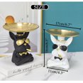 thumbnail image 2 of Key Tray Statue, Decorative Statues, Home Decoration, Ancient Greek Statue,Desktop Decorations, Polyresin Sculpture (Dog), 2 of 5