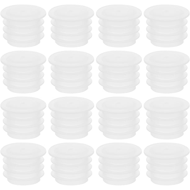 GOOHOCHY 100 tapones para agujeros redondos, tapones para extremos de tubos y botellas, tapones para agujeros circulares.
