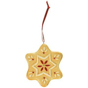 Spode Christmas Tree Ornament, Gingerbread Star