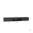 thumbnail image 4 of CQSXDA Floating TV Stand with 16 Color LED Lights, 69 Inch Modern Design, Wall Mounted Entertainment Center for Large TVs, 4 of 6