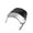 Black, variant on Universal 5-7" Headlight Windproof Fairing Windscreen Windshield For Honda Yamaha Suzuki GSXR YZF CB XR KL Cafe Racer