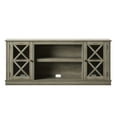 thumbnail image 6 of Twin Star Home Modern Farmhouse TV Stand for TVs up to 65”  with Glass Doors, West Point Pine, 6 of 6