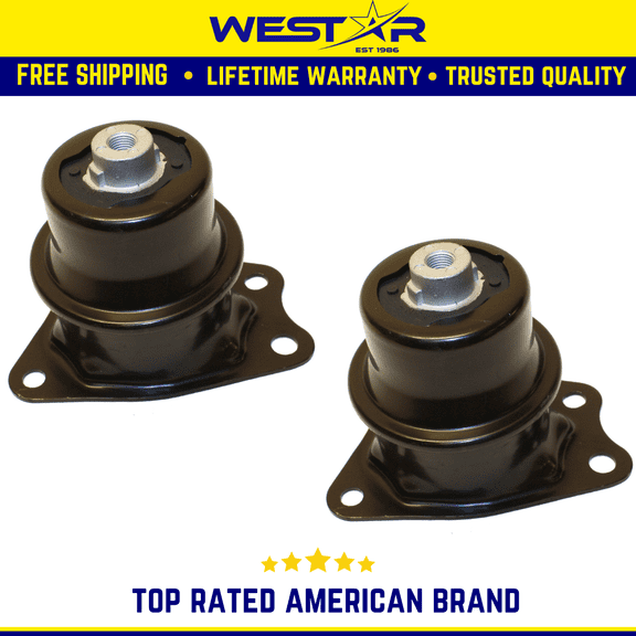Motor & Torque Strut Mount 2PCS Set Compatible for 09-13 Honda Compatible for 1.5L i-VTEC Manual Trans Replaces 9602 9695