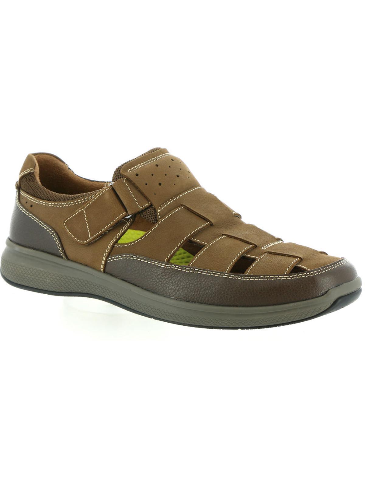 florsheim men's leather sandals