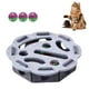 thumbnail image 2 of Laberinto interactivo para rascar, juguete de enriquecimiento para gatos, lima de uñas, pelota estimuladora, juego felino en interiores, actividad de autocuidado, ayuda para el comportamiento de las, 2 of 4