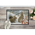 thumbnail image 2 of Carolines Treasures ASA2181JMAT Winter Rabbits Indoor or Outdoor Mat- 24 x 36, 2 of 4