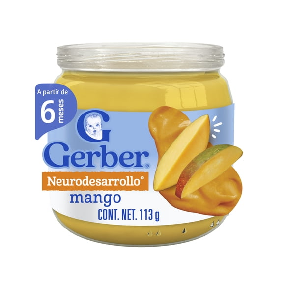 Papilla Gerber Plus Etapa 2 Mango 113 g