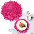 thumbnail image 4 of Floral Paper Placemats And Coasters Spring Summer Flower Chargers Table Mat Disposable Flower Placemat for Tea Party Wedding Bridal Birthday by Elapind, 4 of 4