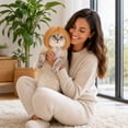 thumbnail image 7 of huayou Pet Bob Wig, Short Hair Costume Headpiece with Adjustable Tie Strap, Synthetic Hair Dress-up Accessory for Small & Medium Dogs and Cats, for Party, Cosplay & Daily Photography Use, 7 of 7