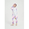 thumbnail image 2 of Combinaisons de Nuit pour Enfants à Capuche en Flanelle - Pyjama une Pièce pour Garçons et Filles, Vêtement de Nuit, Robe de Chambre pour Enfant, 4-8 Ans, 2 of 6
