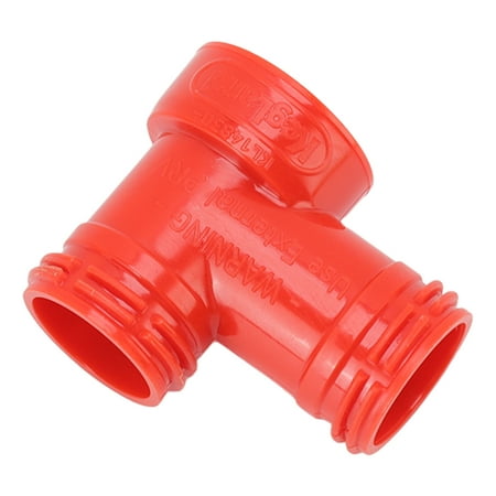 

Pressure Bottle 3 Way Adapter ABS Healthy Prevent Leakage Sealing Gasket Beer Keg Tee Joints Withstand 65PSI Pressure For Dinner Party