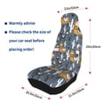 thumbnail image 6 of Haiem Llama and Cactus Printed Car Seat Covers Set of 2, Universal Fit Car Seat Covers,Protective Seat Covers,Comfortable Car Seat Covers, Easy Installation Seat Covers, 6 of 9