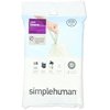 Simplehuman Code D Custom Fit Liners, 20 Count