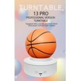 thumbnail image 2 of 360 Degrees Intelligent Electronic Rotating Display Turntable for Resin Soccer Collectibles, Football ( Black-5.12inch), 2 of 8