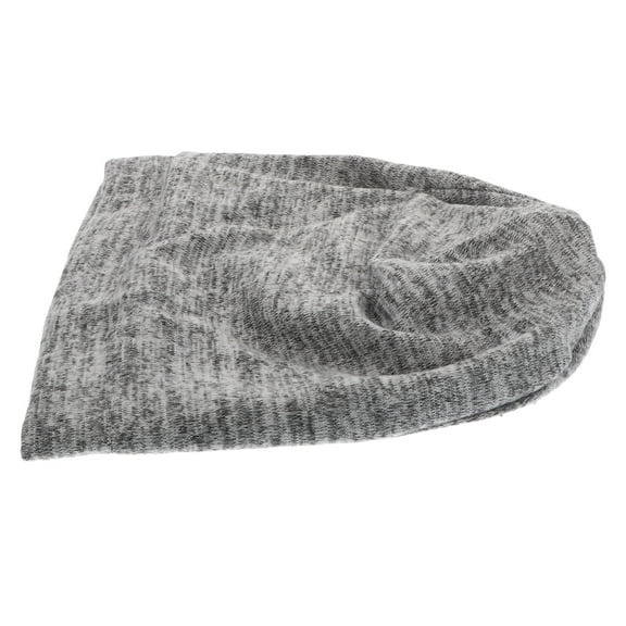 EXHUMKY Grey Satin Night Sleeping Hat for Adult Hair and Comfort, Cap 1 Pc