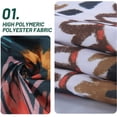 thumbnail image 3 of Cortina de Ducha con Flores Tropicales JAMW Sencillez 72cm X 72cm, 3 of 4