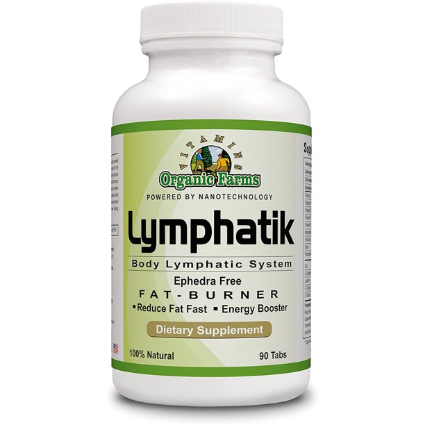 Lymphatik Fat Burner Ephedra Free 90 Tabs Dietary Supplement