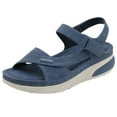thumbnail image 5 of Dakaela Women's Orthopedic Walking Shoes Arch Support Slip on Sandals Summer Beach Casual Sandal, 5 of 6