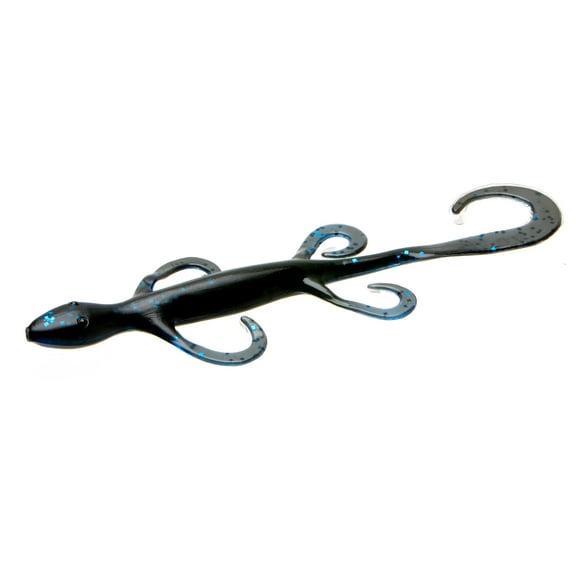 Zoom Lizard 6'' Black Sapphire 9pk