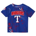 thumbnail image 2 of Toddler Outerstuff  Royal Texas Rangers Pinch Hitter T-Shirt & Shorts Set, 2 of 5
