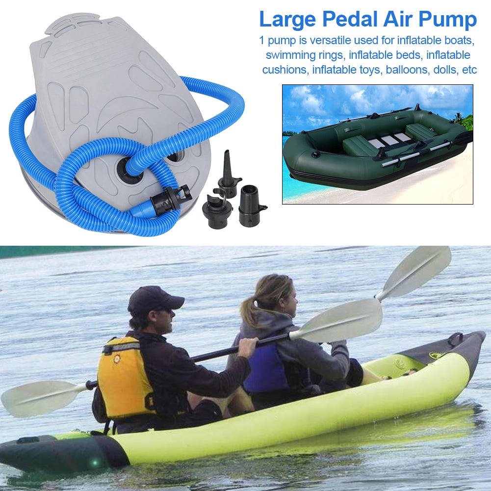 9inch Inflatable Pump Large Single Stage Foot Pedal Air Pump for Kayak
