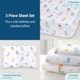 thumbnail image 6 of Wildkin Kids Microfiber Sheet Set for Boys and Girls - Toddler (Mermaids), 6 of 8