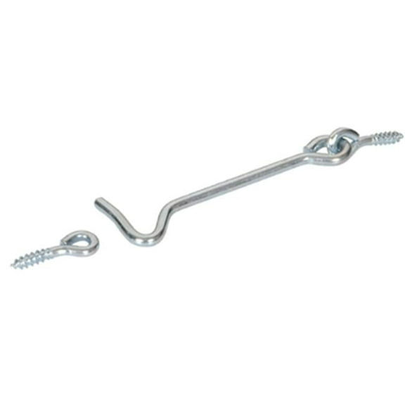 1 in. Zinc Plated Gte Hook & Eye
