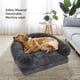 thumbnail image 3 of Cama Grande Para Perros Humanos, Cama De Felpa Para Perros Humanos, Color Gris Oscuro, Lavable, Cómoda Para Personas, Mascotas Grandes, Perros Y Gatos, 3 of 7