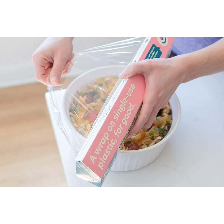 Basic Nature Clear Plastic Foodservice Food Wrap - Compostable