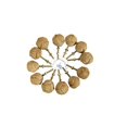 thumbnail image 1 of Juego de 12 tiradores de cuerda de yute Aasiya Nautical de Cabinet Knobs, 1 of 6