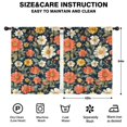 thumbnail image 2 of Blackout Kids Curtains,Pioneer Flower Childrens Insulated Curtains Set Of 2,Bedroom Essentials,Toddler Room Decor 42x54in(106x137cm), 2 of 4
