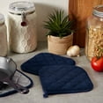 thumbnail image 3 of 3pcs Pot Holders Heat Resistant Potholders Cotton Hot Pot Pad Firm Grip Pot Coaster Dining Table Mat Coaster Pot Holders Set Kitchen Tool for Cooking Baking, 3 of 10